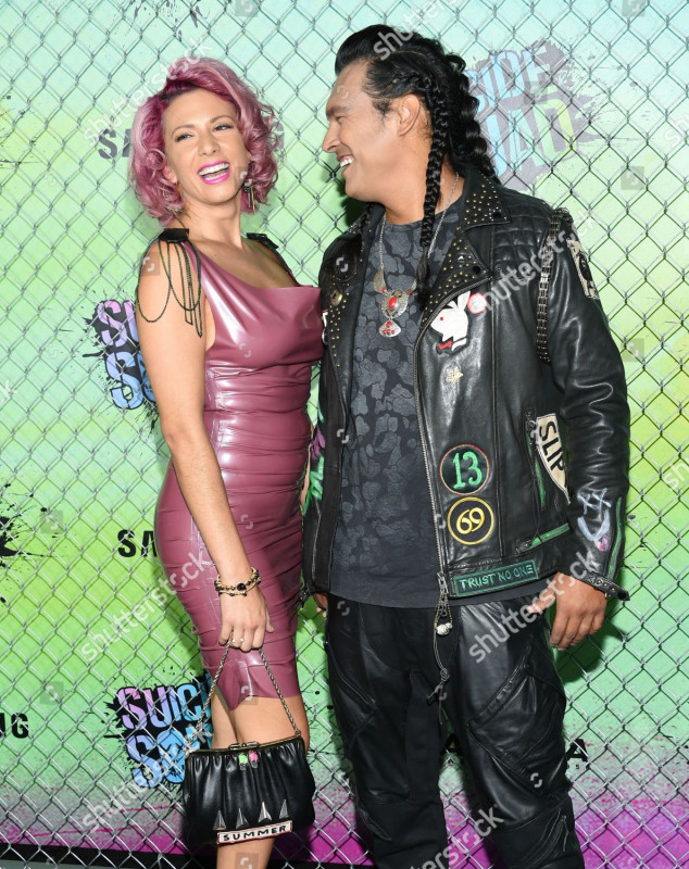 Adam Beach Suicide Squad Slipknot Biker Jacket