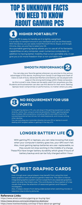 Top 5 Unknown Facts You Need to Know About Gaming PCs