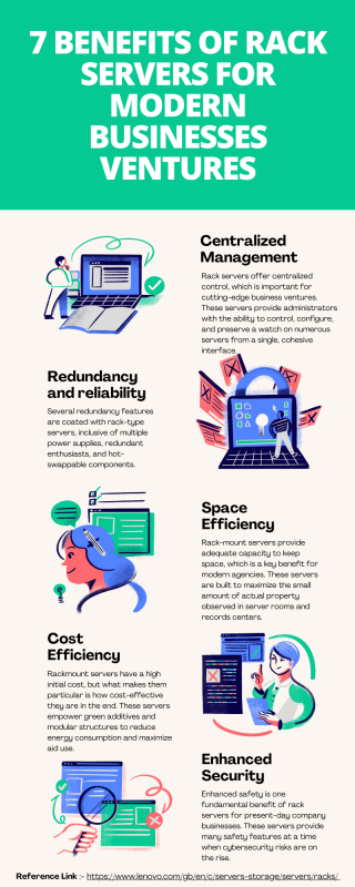 7 BENEFITS OF RACK SERVERS FOR MODERN BUSINESSES VENTURES: 
