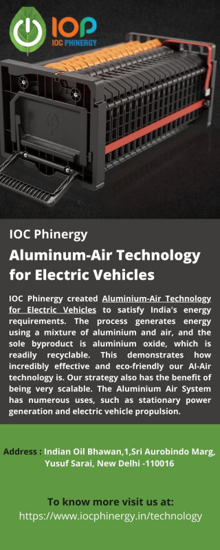 Aluminum-Air Technology for Electric Vehicles