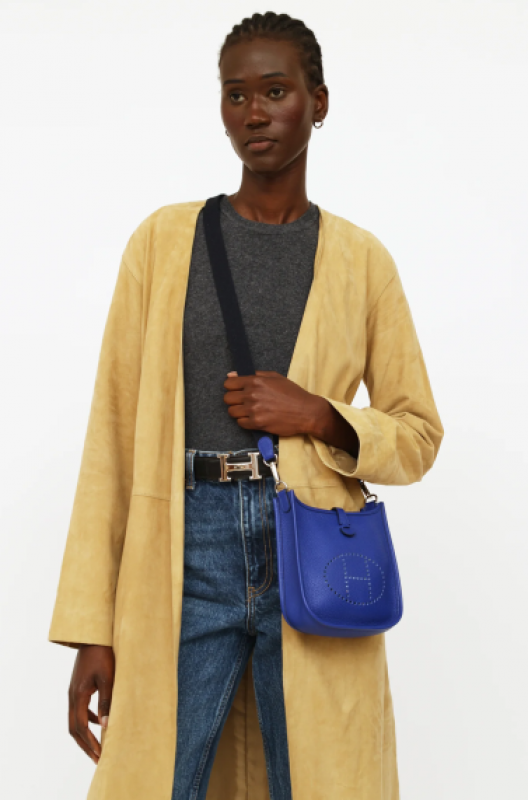 Do you like Hermès Evelyne blue?: 