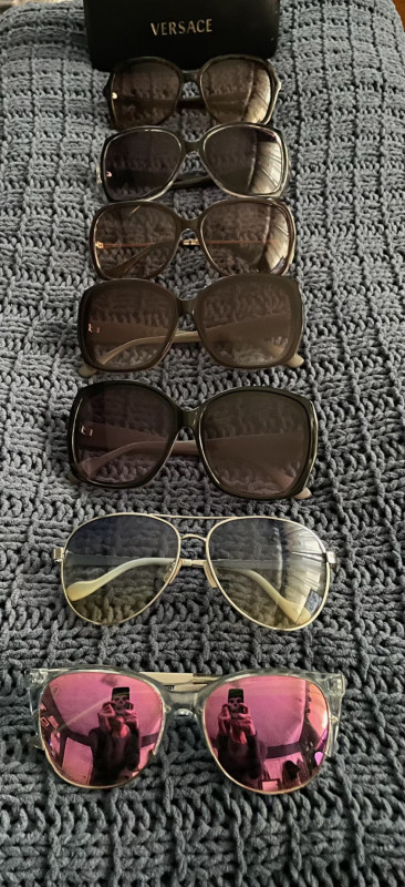 You can never have too many sunglasses: 