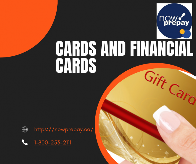 GIFT CARDS AND FINANCIAL CARDS: 