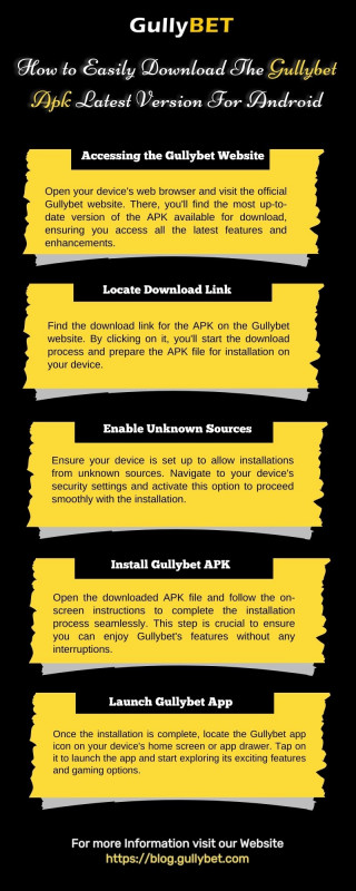 How To Easily Download The Gullybet Apk Latest Version For Android: 