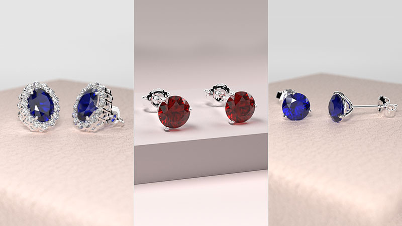 A Guide to Buy Gemstone Stud Earrings: 