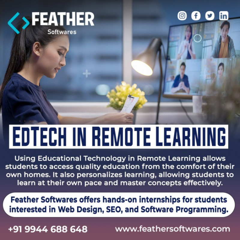 EdTech in Remote Learning technology: 