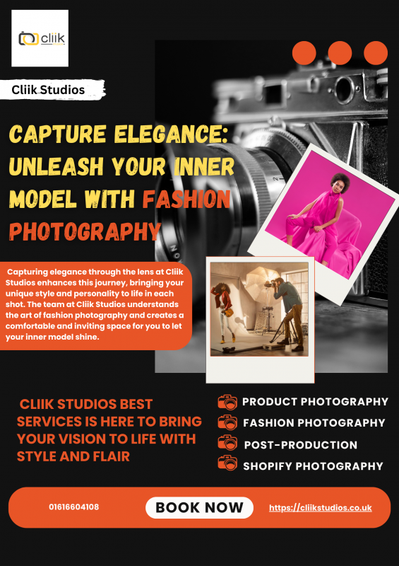 Step into the Spotlight with Fashion Photography