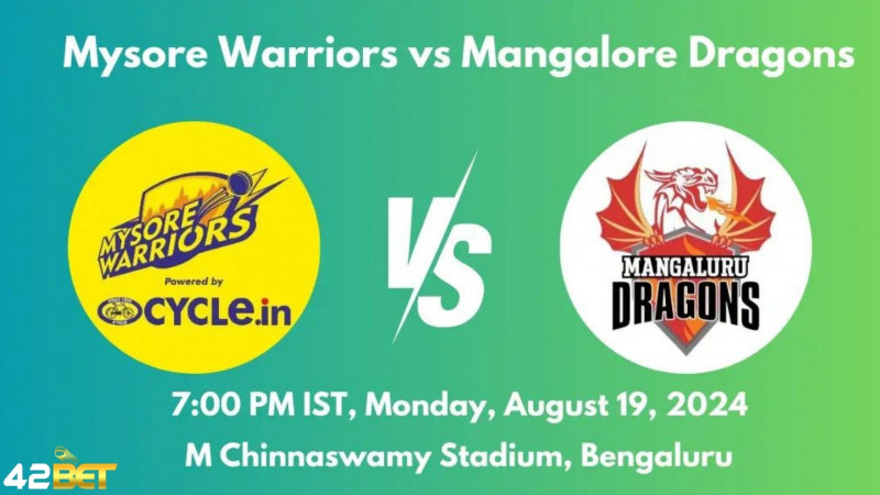 Mysore Warriors vs Mangalore Dragons - Maharaja T20 Trophy 2024: Match Preview, Pitch Report, & Dream11 Fantasy Team: 