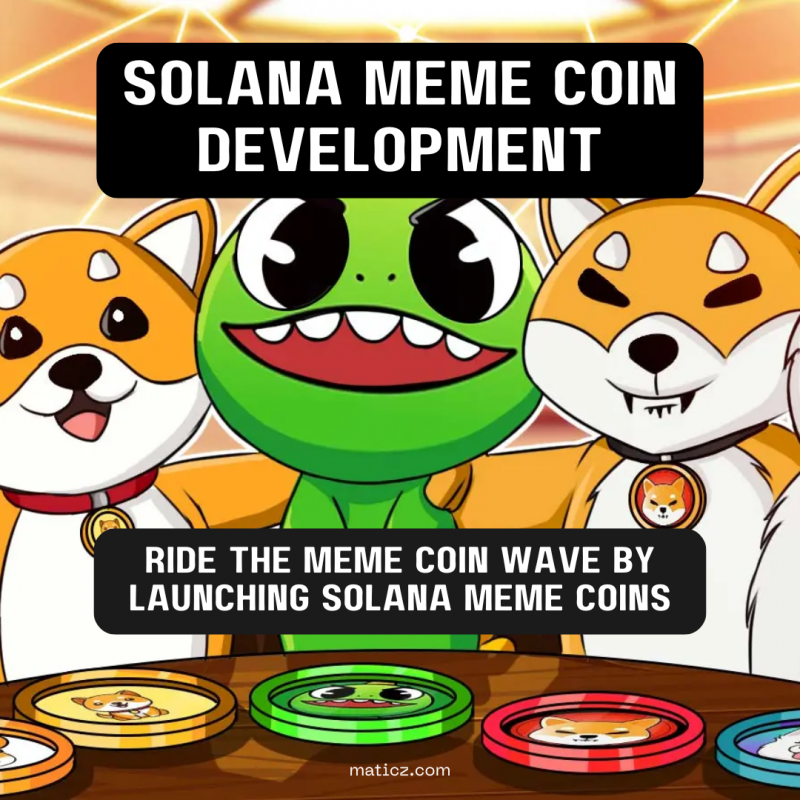 Solana meme coin development: 