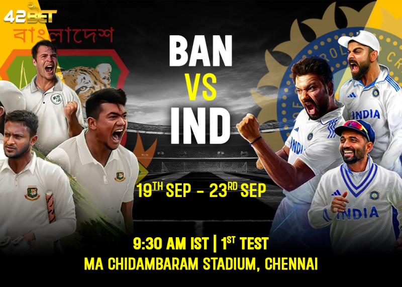 India vs Bangladesh Test 2024: Live Streaming, Full Schedule, and Squad Details: 