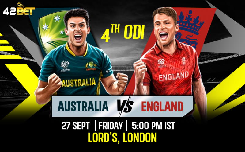 ENG vs AUS Dream11 Prediction, 4th ODI: Match Preview, Squads, Weather & Fantasy Tips | September 27, 2024: 