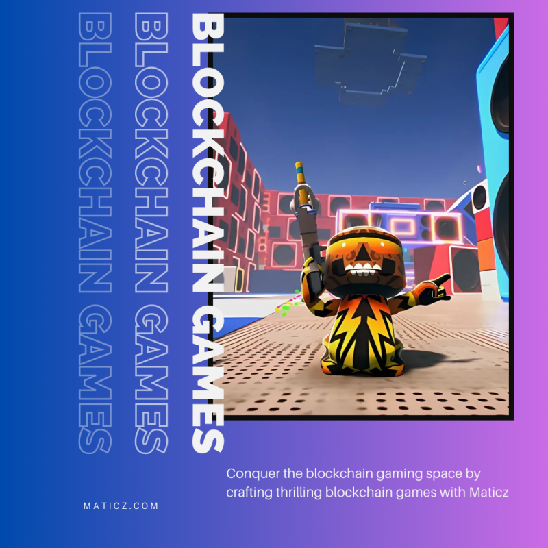 Blockchain game development: 