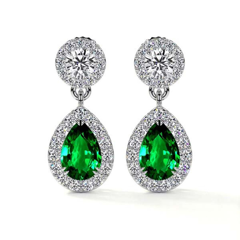 Natural Alexandrite Earrings: 