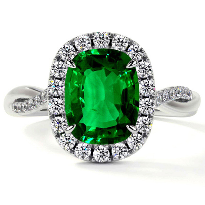 Genuine Alexandrite Engagement Rings: 