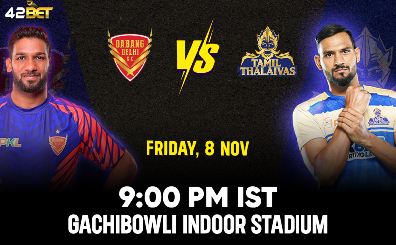 Indian Kabaddi League 2024: Delhi vs Tamil Match Prediction & Fantasy Tips