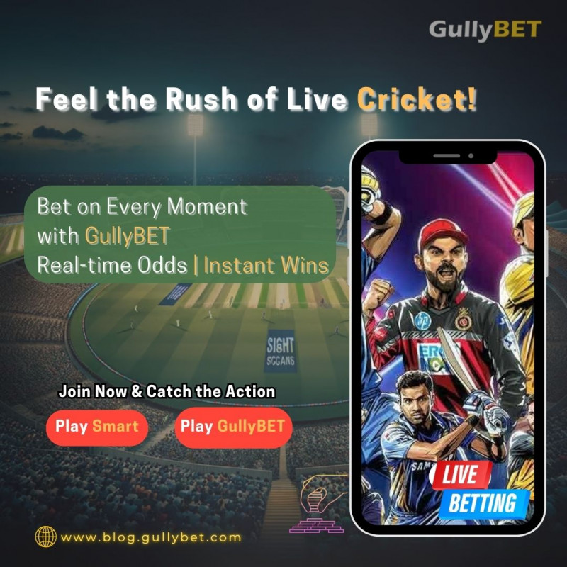 Experience the Thrill of GullyBET Live Cricket Games