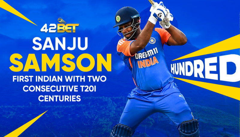 Sanju Samson Creates History with two Consecutive T20I Centuries Against Bangladesh & South Africa: 