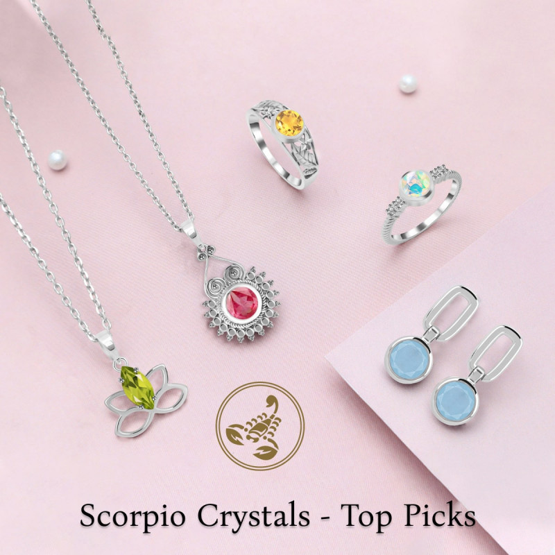 Scorpio Birthstones Meaning, History, Uses & Benefits - Top Crystals for Scorpio: 