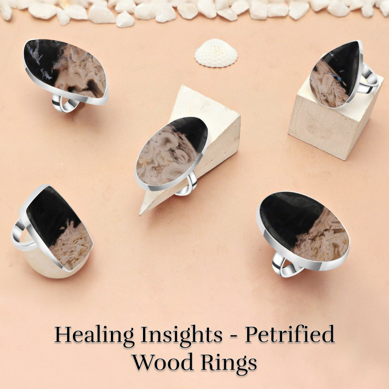 Petrified Wood Rings - What Healing Benefits to Expect & Professional Tips for Cleansing: 