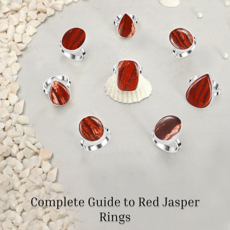 Red Jasper Rings - Complete Guide to Healing Benefits, Authenticity Checks, and Cleaning & Care: 