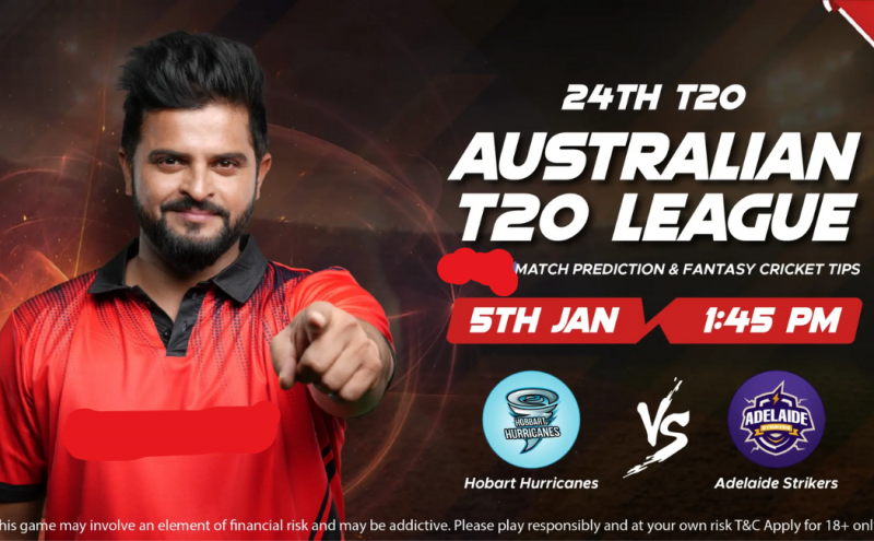 BBL 2024-25 Match 24: Hobart Hurricanes vs Adelaide Strikers Prediction & Fantasy Tips: 