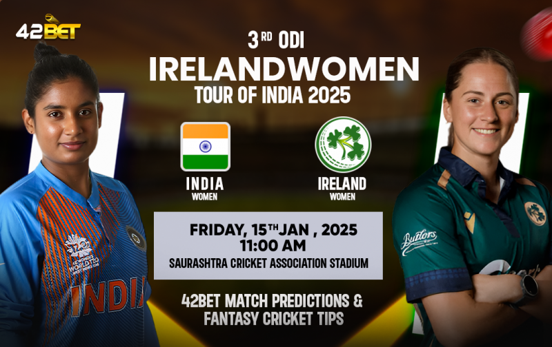 IND-W vs IRE-W 3rd ODI, Ireland Women Tour of India 2025: Match Preview, Predictions & Fantasy Tips: 