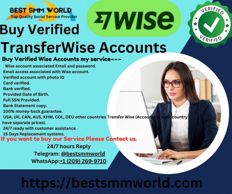 Top Sites To Buy Verified Wise Accounts (Personal and Business)