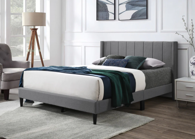 Stella Bed Frame - Charcoal