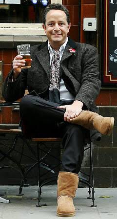 Uggs Attires Ideas With Suit, Man In Uggs: 