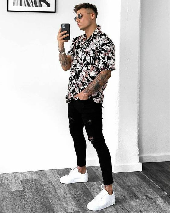 Shirt, Birthday Clothing Ideas With Black Formal Jeans: 